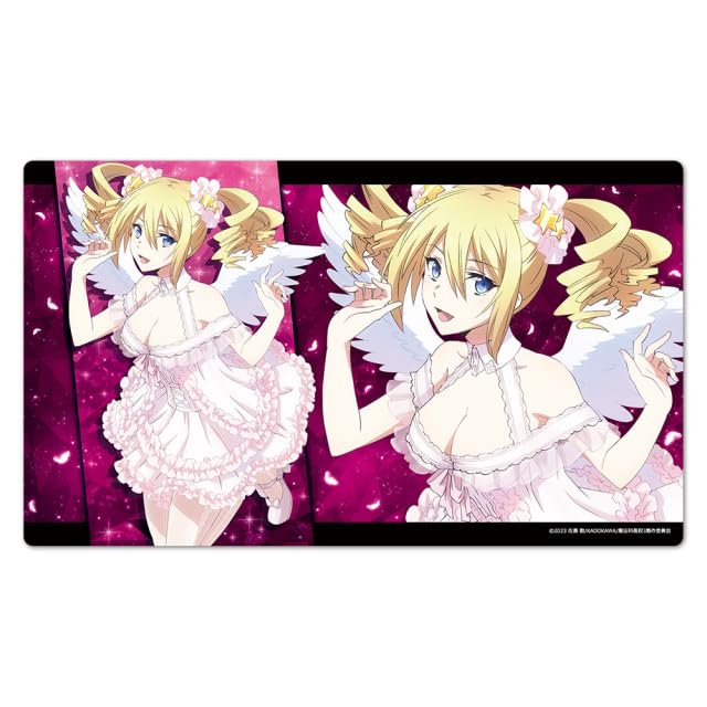 Непутевый ученик в школе магии 3 сезон Коврик резиновый с персонажем Анджелина Кудо Шилдс версия Ангел. [Оригинальная иллюстрация]